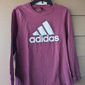 Women's Long Sleeve Adidas shirt - Size Medium - Maroon